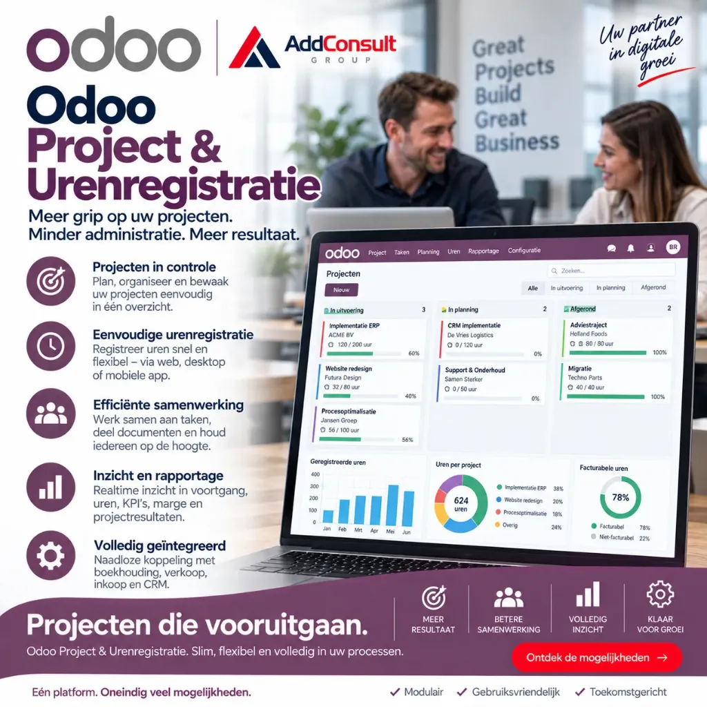 Odoo Project & Urenregistratie